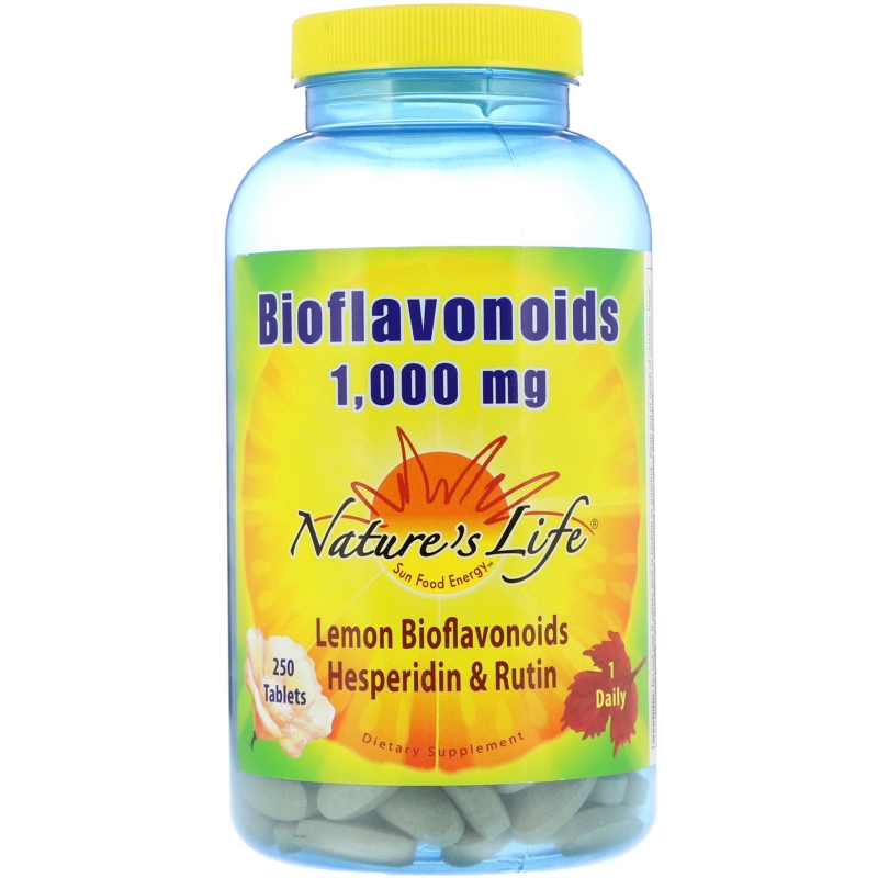 Nature's Life, Bioflavonoids, 1,000 mg, 250 Tablets