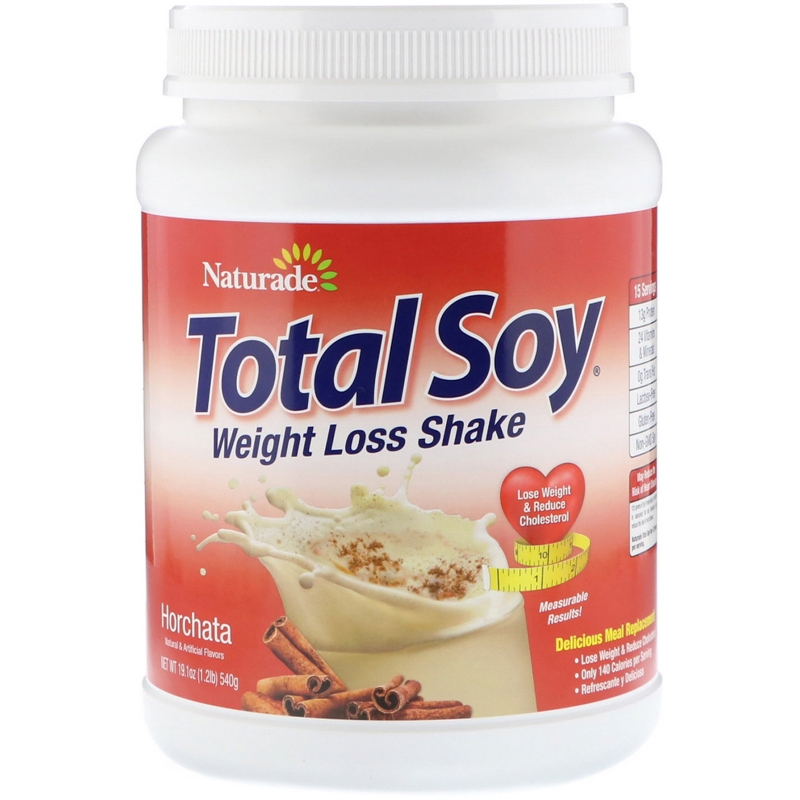 Naturade, Total Soy, коктейль для потери веса, оршад, 540 г (19,1 унц.)