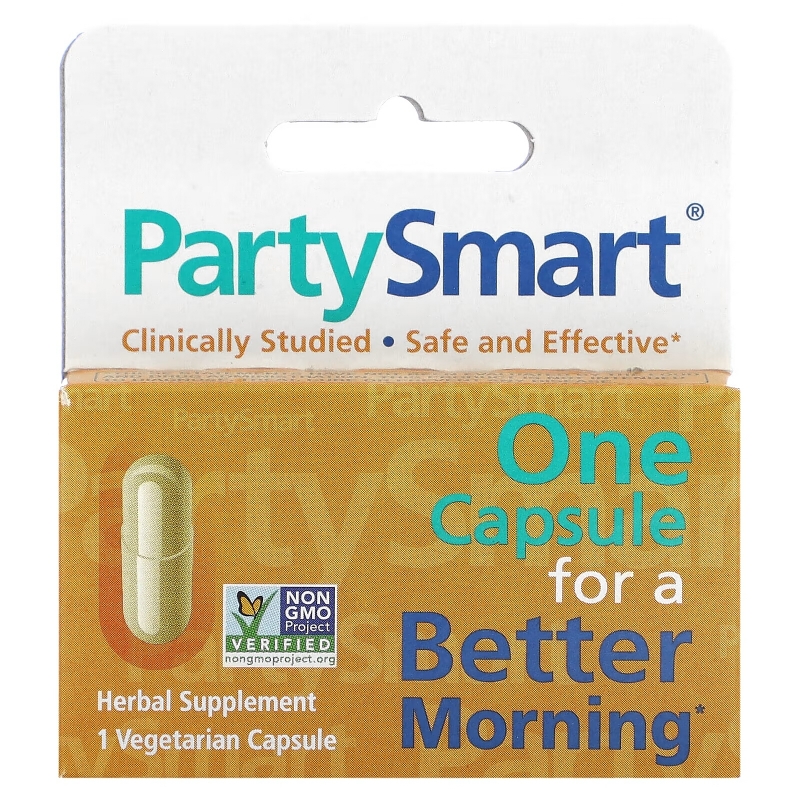 Himalaya Herbal Healthcare PartySmart 10 пакетов по 1 капсуле в каждом