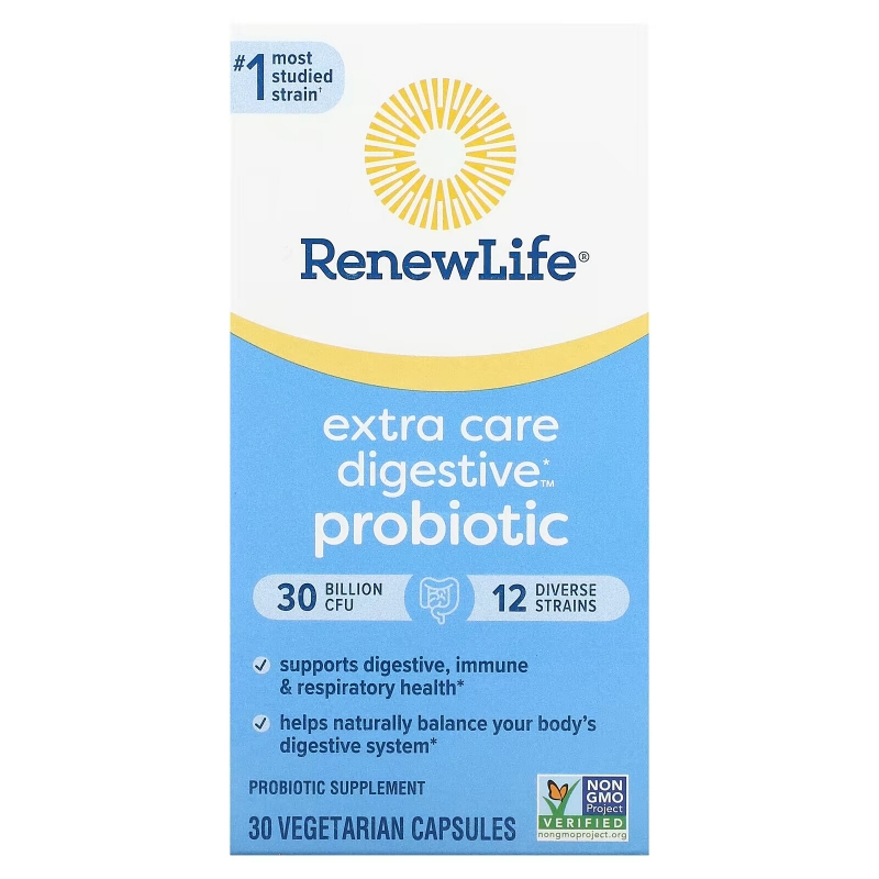 Renew Life, Ultimate Flora Extra Care Probiotic, 30 Billion CFU, 30 Vegetarian Capsules