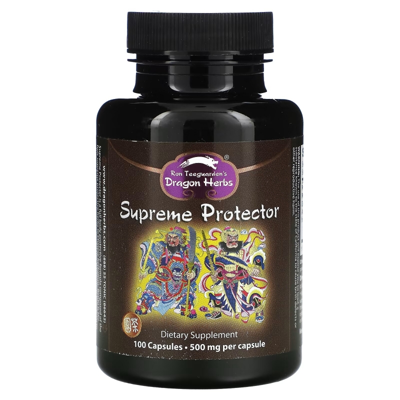 Dragon Herbs Supreme Protector 500 мг 100 растительных капсул