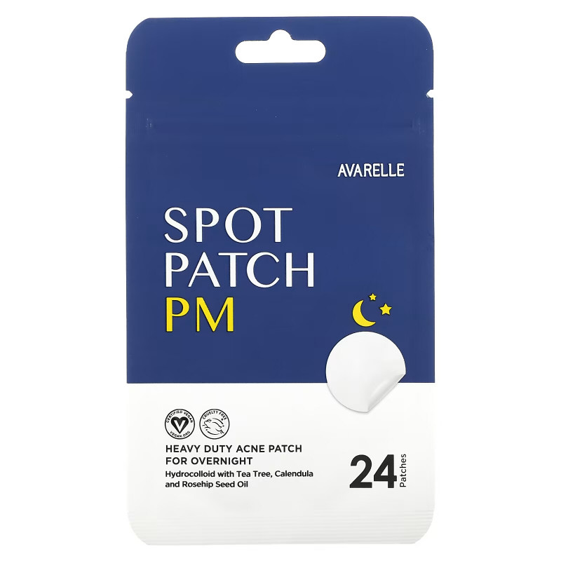 Avarelle, Точечный патч PM, 24 прозрачных патча