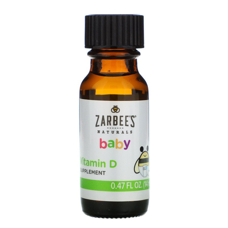 Zarbee's, Naturals, Baby, Vitamin D, 0.47 fl oz (14 ml)