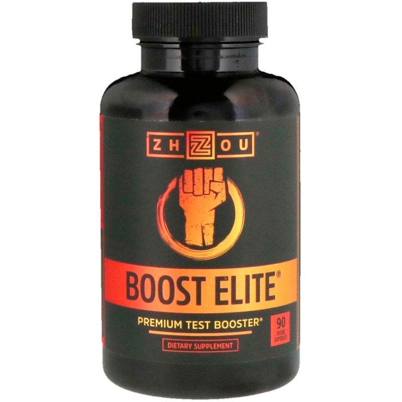 Zhou Nutrition, Boost Elite, премиальный тестовый ускоритель, 90 вегетарианских капсул